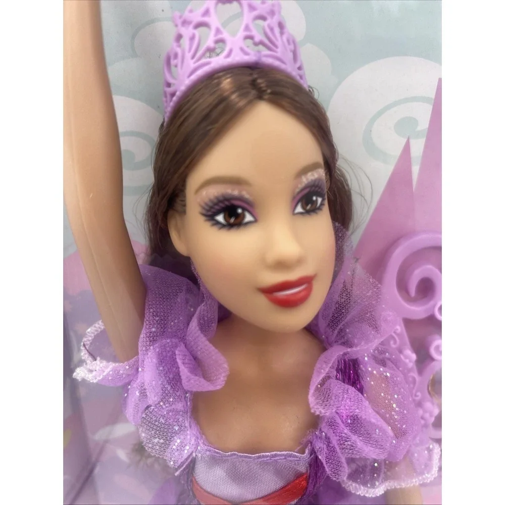 2007 Barbie Princess Ballerina with tiara, purple, Mattel,‎ M0131